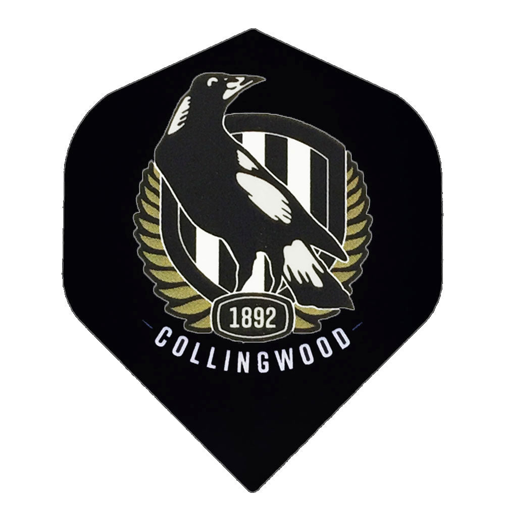 Collingwood Magpies AFL Dart Flights