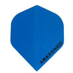 AMAZON - 150 MICRON Super Tough Dart Flights - BLUE