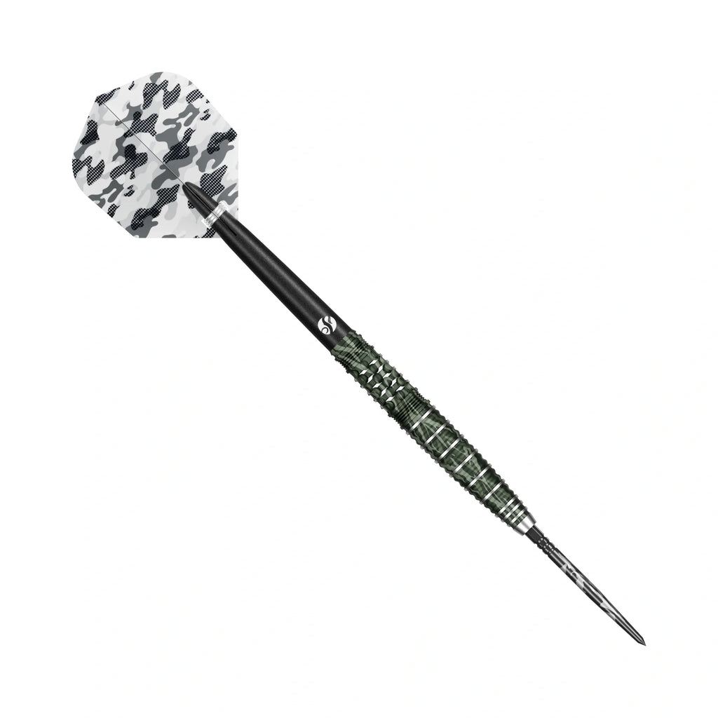 SHOT - 23g - Camo GHILLIE Turbo Point Darts Set - 90% Tungsten