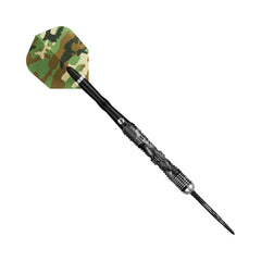 SHOT - 25g - Camo LONGSHOT Turbo Point Darts Set - 95% Tungsten