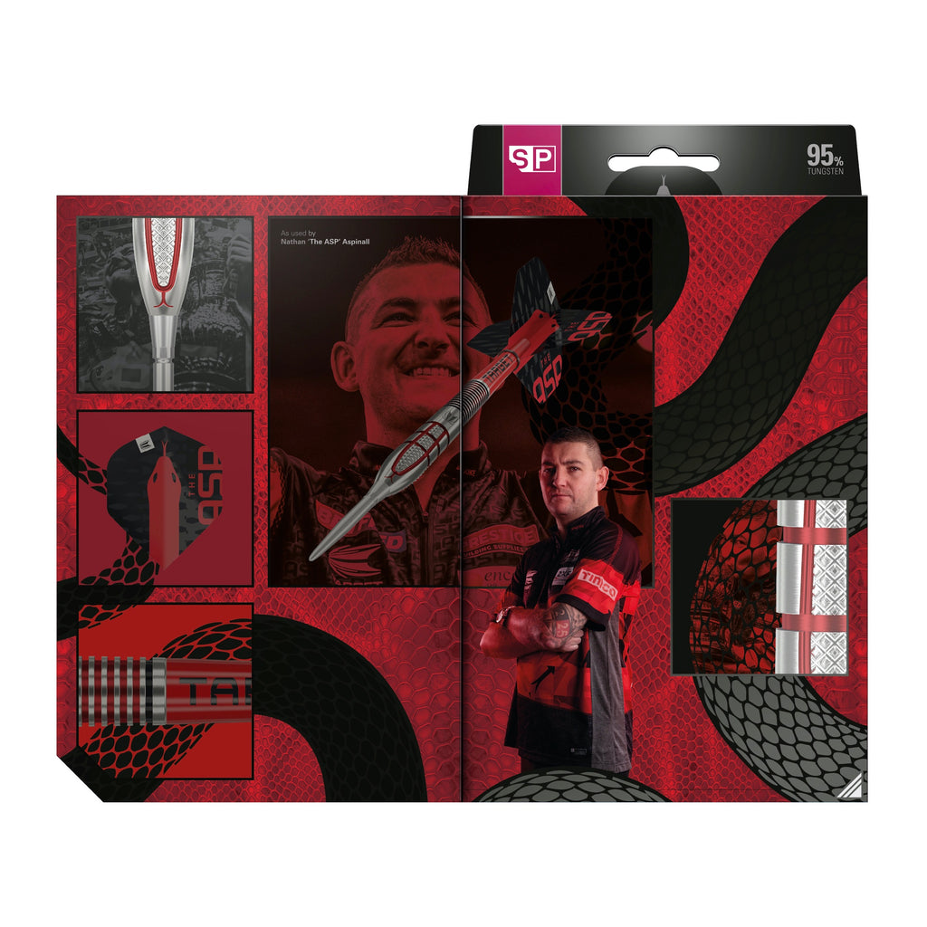 TARGET - Nathan Aspinall GEN2 Steel Tip Darts - 95% Tungsten - 26g