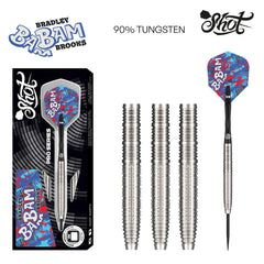 SHOT - BRADLEY BROOKS GEN 2 Darts Set - 90% Tungsten - 24g