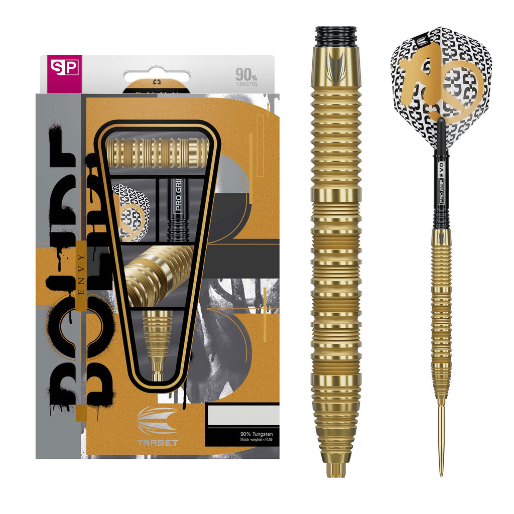 TARGET - 24g - Bolide Envy SP01 - Steel Tip Swiss Point - 90% Tungsten Darts