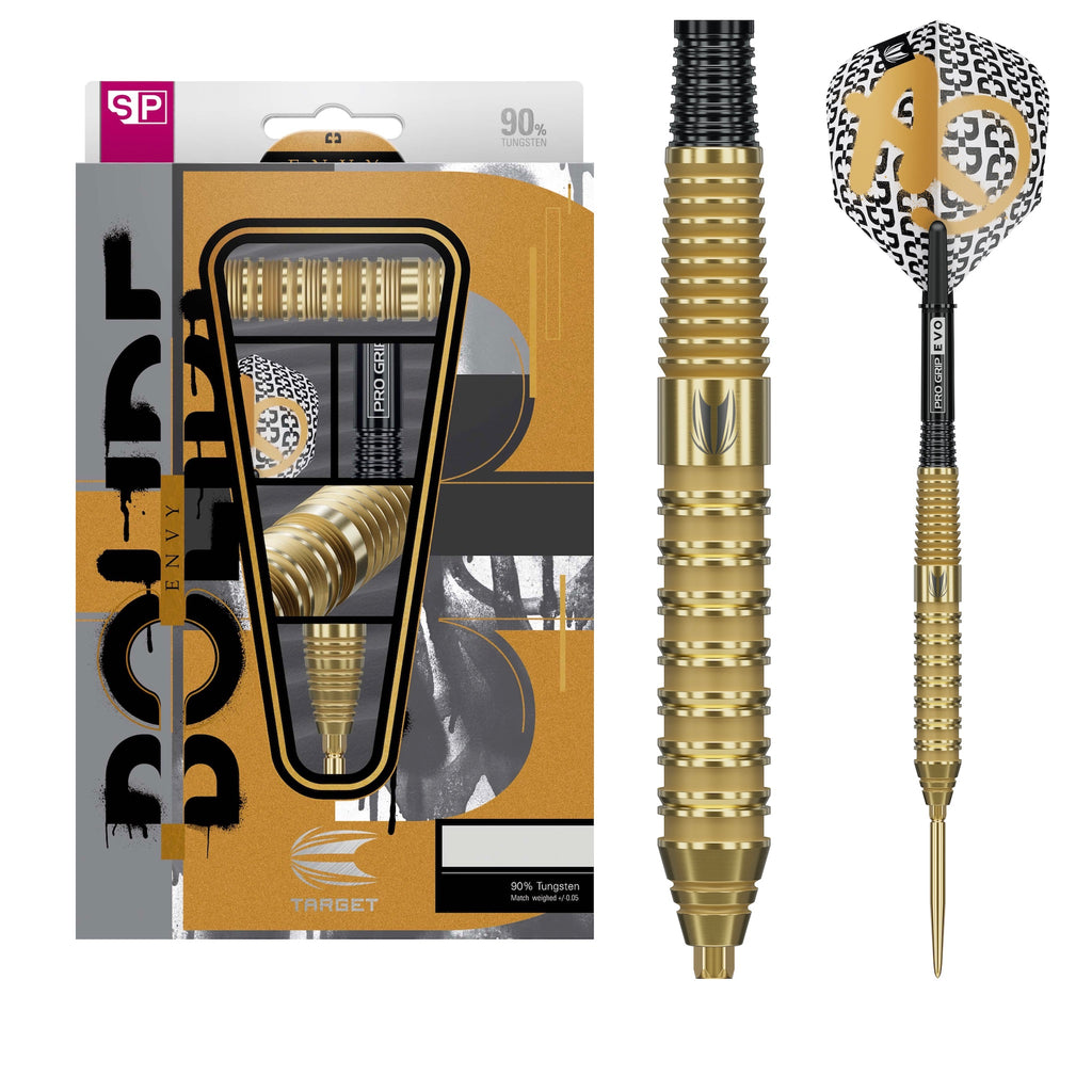 TARGET - 24g - Bolide Envy SP02 - Steel Tip Swiss Point - 90% Tungsten Darts