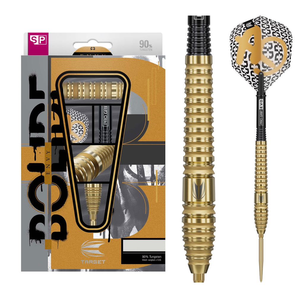 TARGET - 24g - Bolide Envy SP03 - Steel Tip Swiss Point - 90% Tungsten Darts