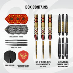 SHOT - Goths ALARIC Dart Set - 95% Tungsten - Turbo Point - 24g