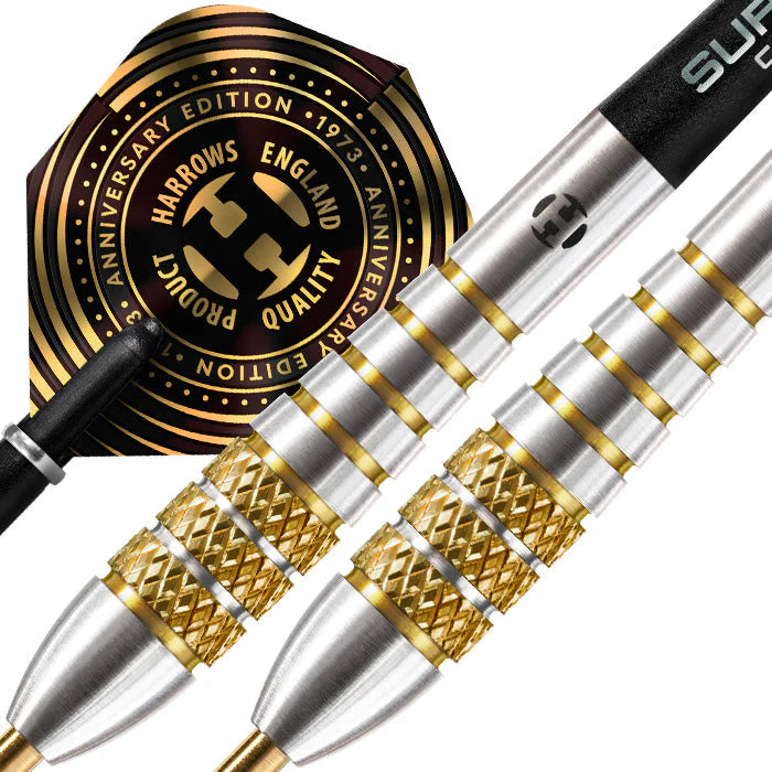 HARROWS - Boxer ANNIVERSARY Darts - Front Weighted - 90% Tungsten - 24g