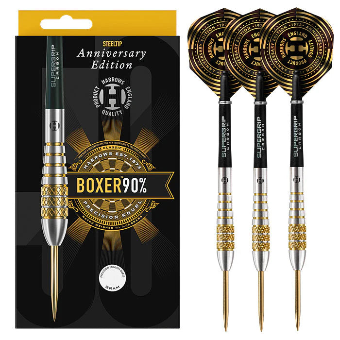 HARROWS - Boxer ANNIVERSARY Darts - Front Weighted - 90% Tungsten - 24g
