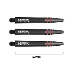 RED DRAGON - Nitro X FIRE Composite Dart Shafts - 42mm Medium