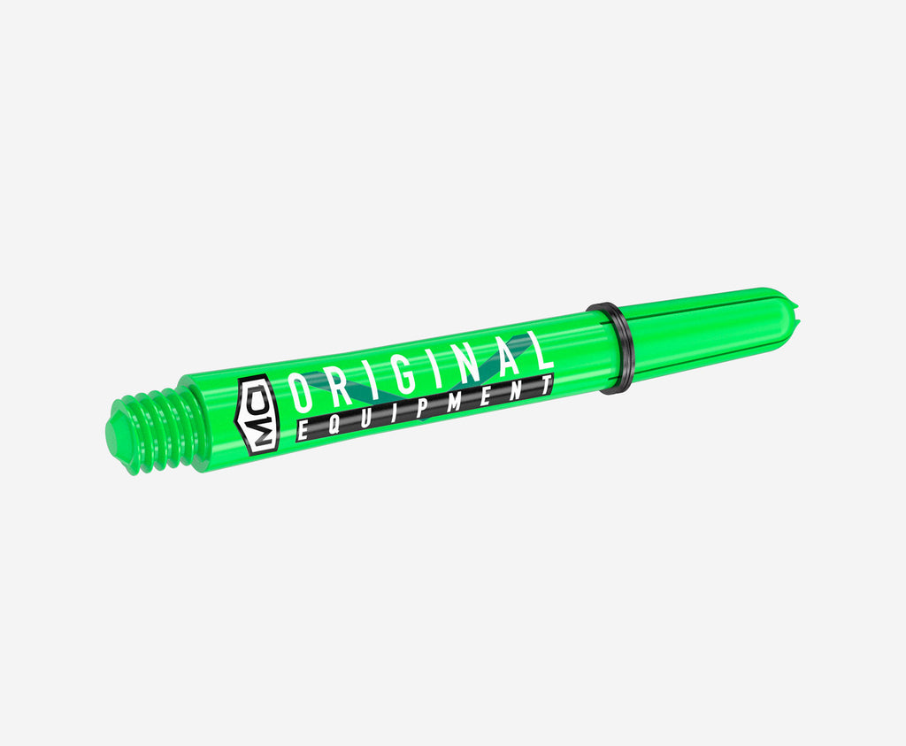 DART WORLD - Clinch Darts Shafts 3PK - LIME GREEN