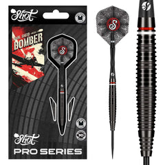 SHOT - 23g - Pro Series Carl Sneyd - 90% Tungsten - Steel Tip Darts Set