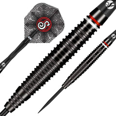 SHOT - 23g - Pro Series Carl Sneyd - 90% Tungsten - Steel Tip Darts Set