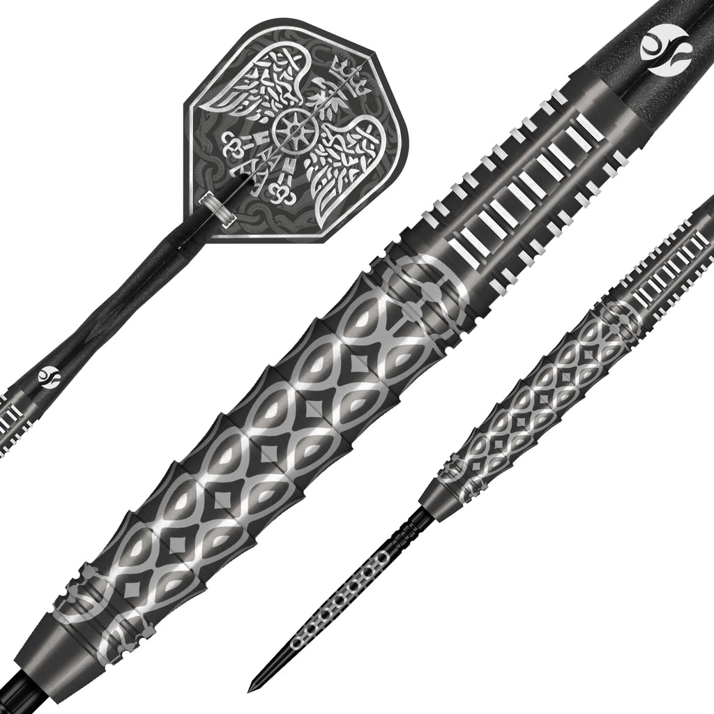 SHOT - Goths WULFAZ Dart Set - 90% Tungsten - Turbo Point - 23g