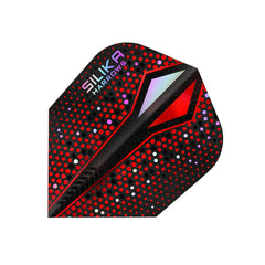 HARROWS - SILIKA COLOURSHIFT X Flights - Standard Small NO6 Shape - RED