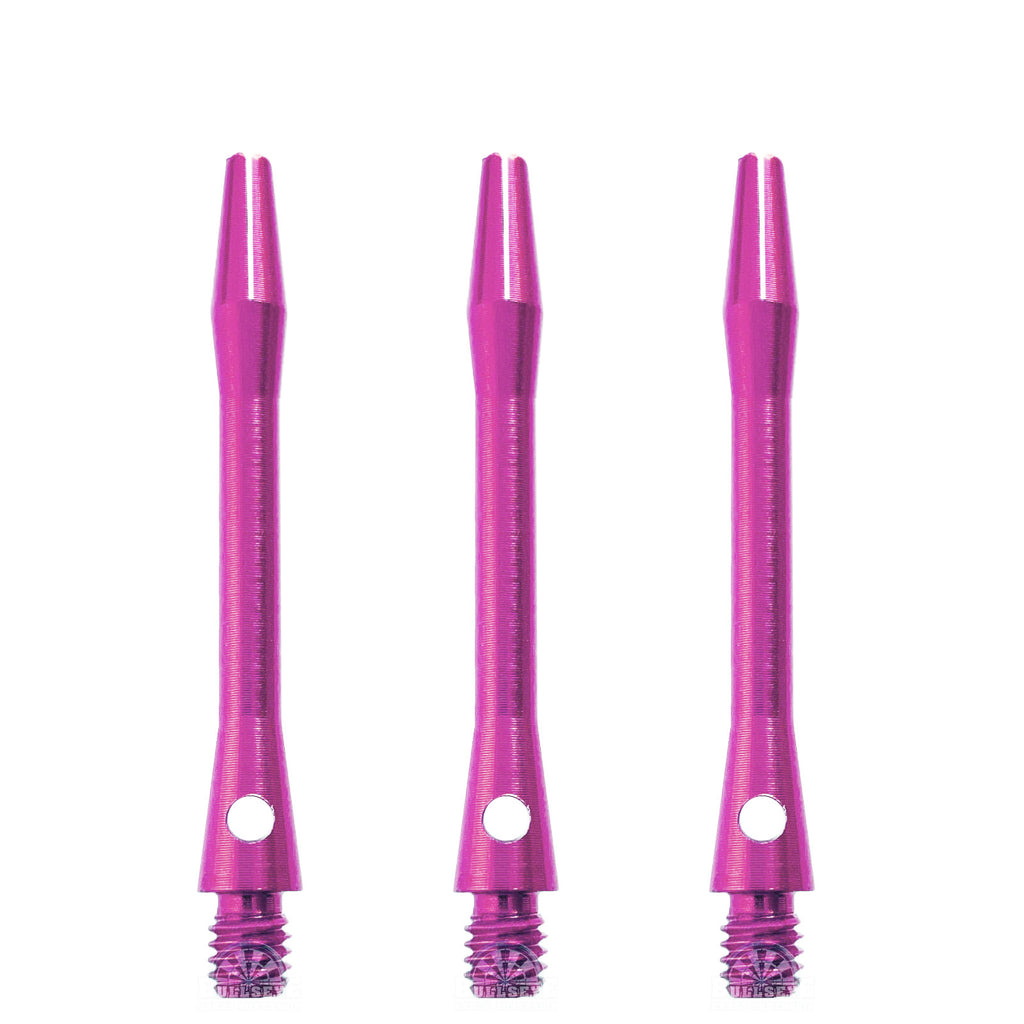 DESIGNA - Aluminium Dart Shafts - TWEENIE  PINK 41mm