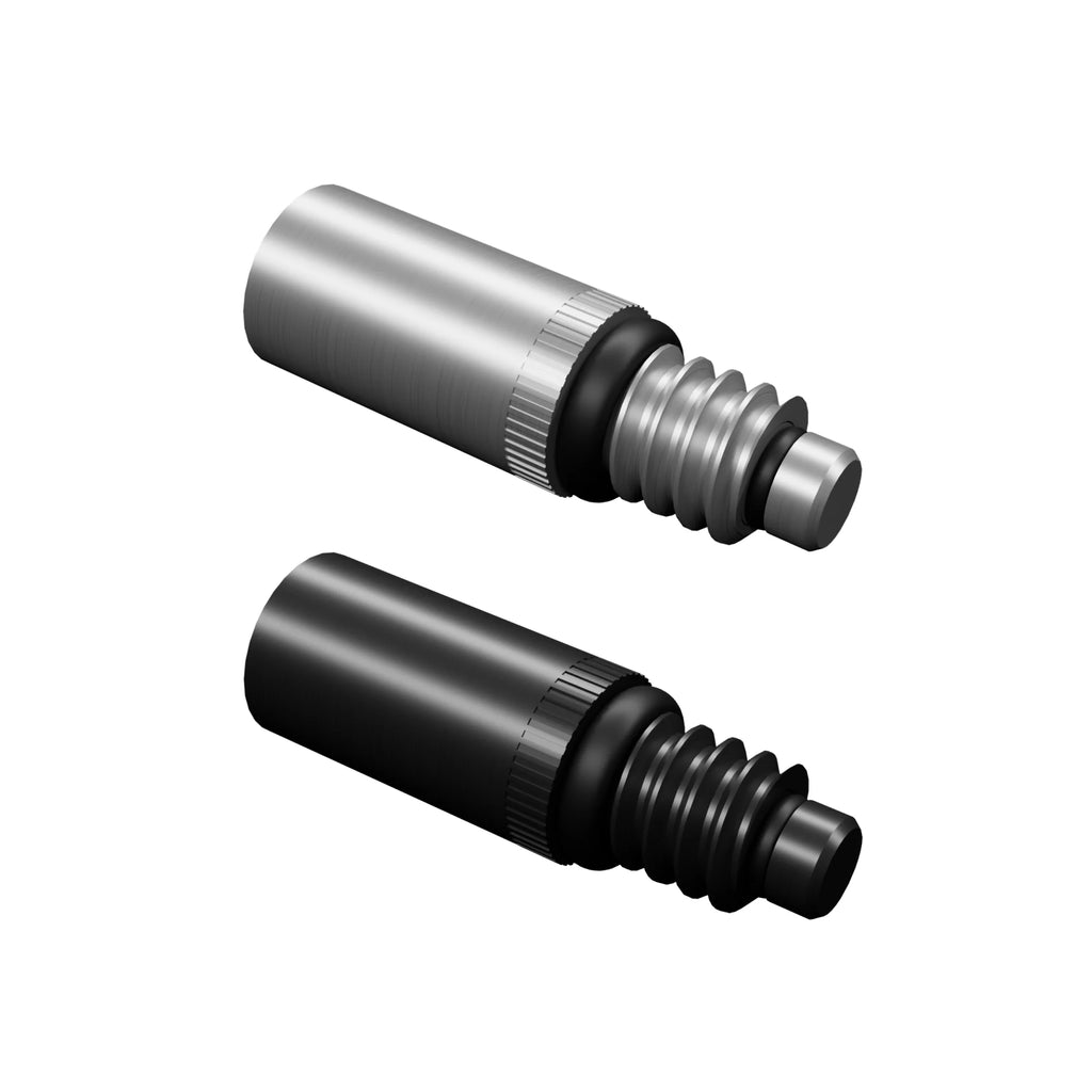 SHOT - SHAFT SPINNER - TITANIUM - SILVER or BLACK