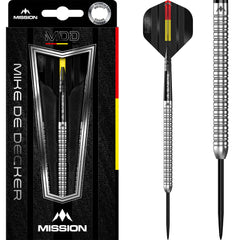 MISSION - Mike De Decker Darts - 95% Tungsten - Silver 22/24/26g
