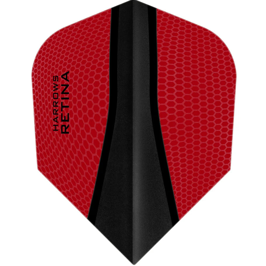 HARROWS - RETINA X - Extra Strong 100 Micron Flights - RED