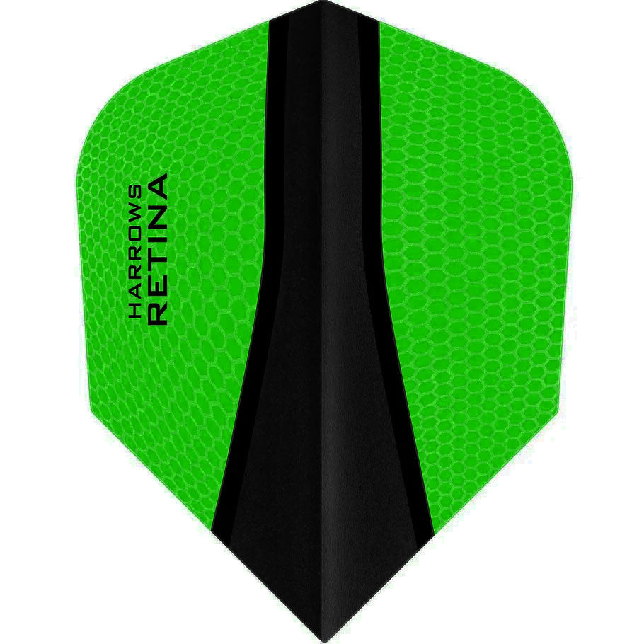 HARROWS - RETINA X - Extra Strong 100 Micron Flights - GREEN