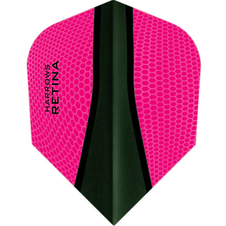 HARROWS - RETINA X - Extra Strong 100 Micron Flights - PINK