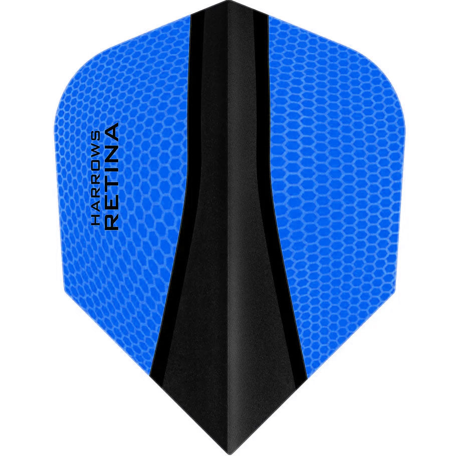 HARROWS - RETINA X - Extra Strong 100 Micron Flights - AQUA