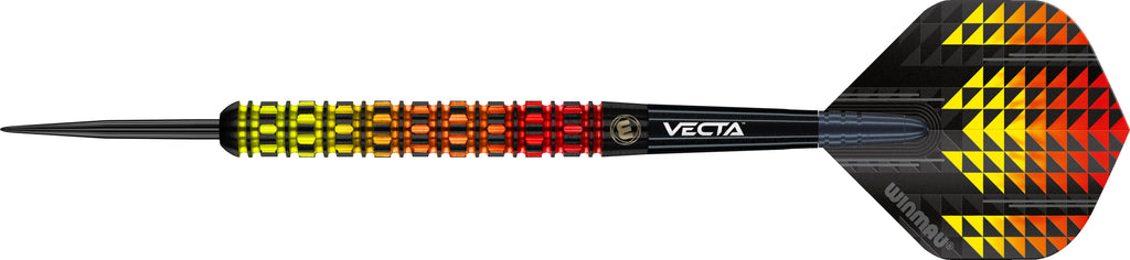 WINMAU - Firestorm Flame Straight - 90% Tungsten Darts - 24g