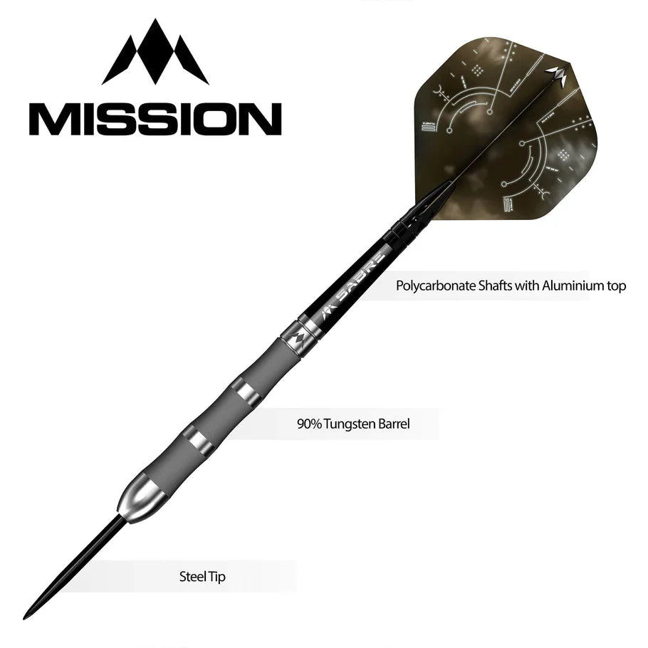 MISSION - SATURN FENRIR Darts - 90% TUNGSTEN - 23g