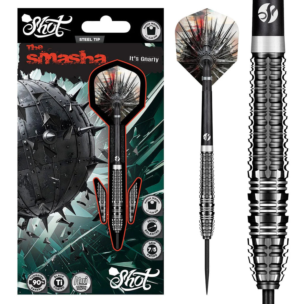 SHOT - Gnarly SMASHA Dart Set - 90% Tungsten - 24g