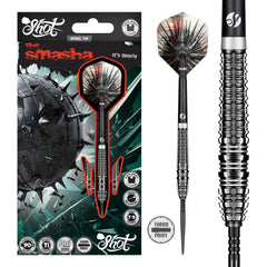 SHOT - 24g - Gnarly SMASHA Turbo Point Dart Set - 90% Tungsten