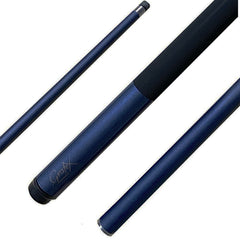 GRAFEX - Graphite Tournament 57 Inch Pool Cue - 18oz - 9mm Tip - BLUE