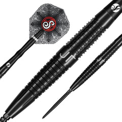 SHOT -  24g - JONNY TATA Darts Set - Turbo Point - 90% Tungsten