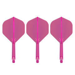 TARGET - K-FLEX All-In-One Moulded Flights NO2 Size - Neon Pink