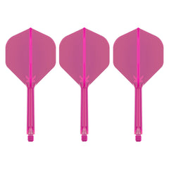 TARGET - K-FLEX All-In-One Moulded Flights NO2 Size - Neon Pink