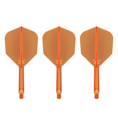 TARGET - K-FLEX All-In-One Moulded Flights NO6 Size - Neon Orange