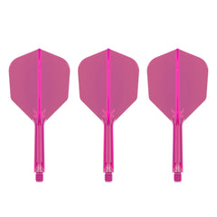 TARGET - K-FLEX All-In-One Moulded Flights NO6 Size - Neon Pink