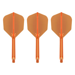 TARGET - K-FLEX All-In-One Moulded Flights NO6 Size - Neon Orange