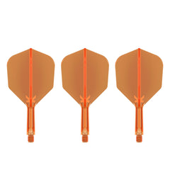 TARGET - K-FLEX All-In-One Moulded Flights NO6 Size - Neon Orange