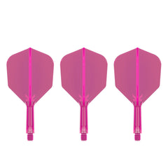 TARGET - K-FLEX All-In-One Moulded Flights NO6 Size - Neon Pink