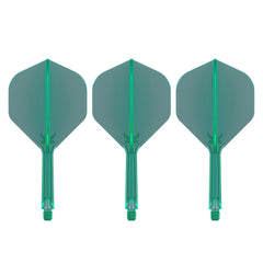 TARGET - K-FLEX All-In-One Moulded Flights NO2 Size - GREEN