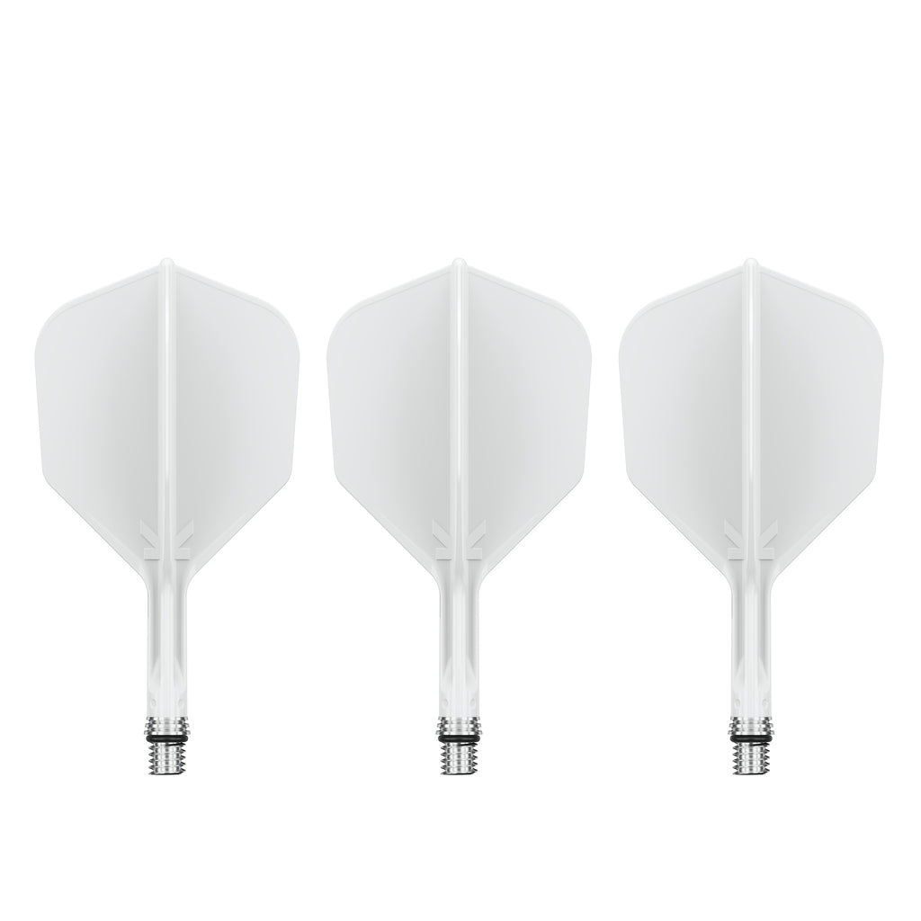 TARGET - K-SHIFT Spin -  NO6 Standard Small Flight Size - White