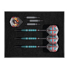 SHOT - 25g - Future Knights St George - 95% Tungsten - Steel Tip Darts Set
