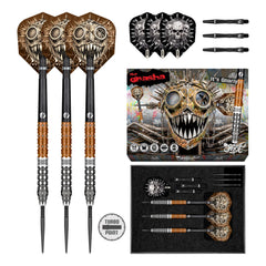 SHOT - Gnarly GNASHA Dart Set - 95% Tungsten - Turbo Point - 23g