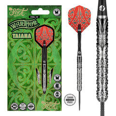 SHOT - 23g - Warrior TAIAHA Turbo Point Darts Set - 90% Tungsten