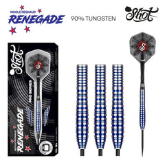 SHOT - NICOLE REGNAUD Renegade Darts Set - 90% Tungsten - 23g