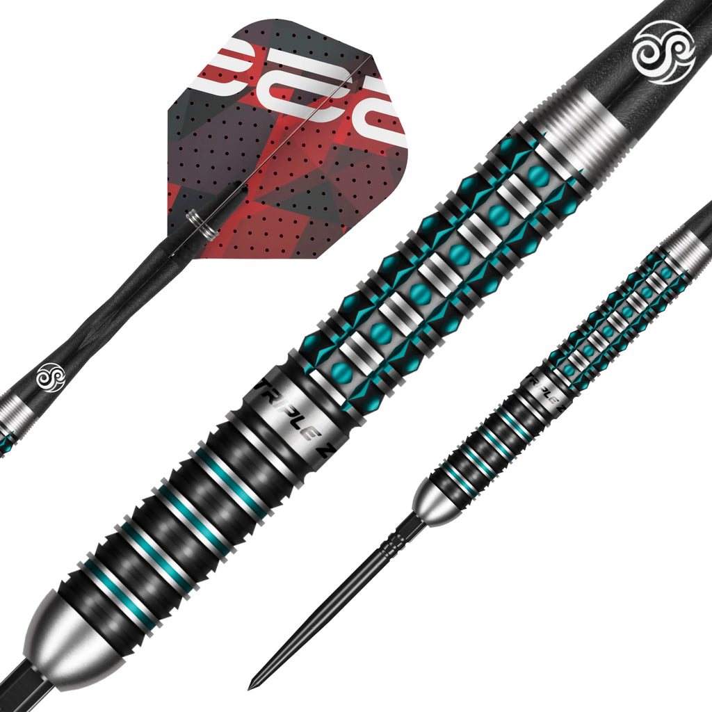 SHOT - 23g - NEILS ZONNEVELD Darts Set - Turbo Point - 90% Tungsten