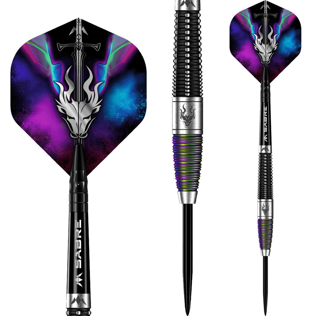 MISSION - Occult Darts - 90% Tungsten - Black & Coral PVD 23/25g