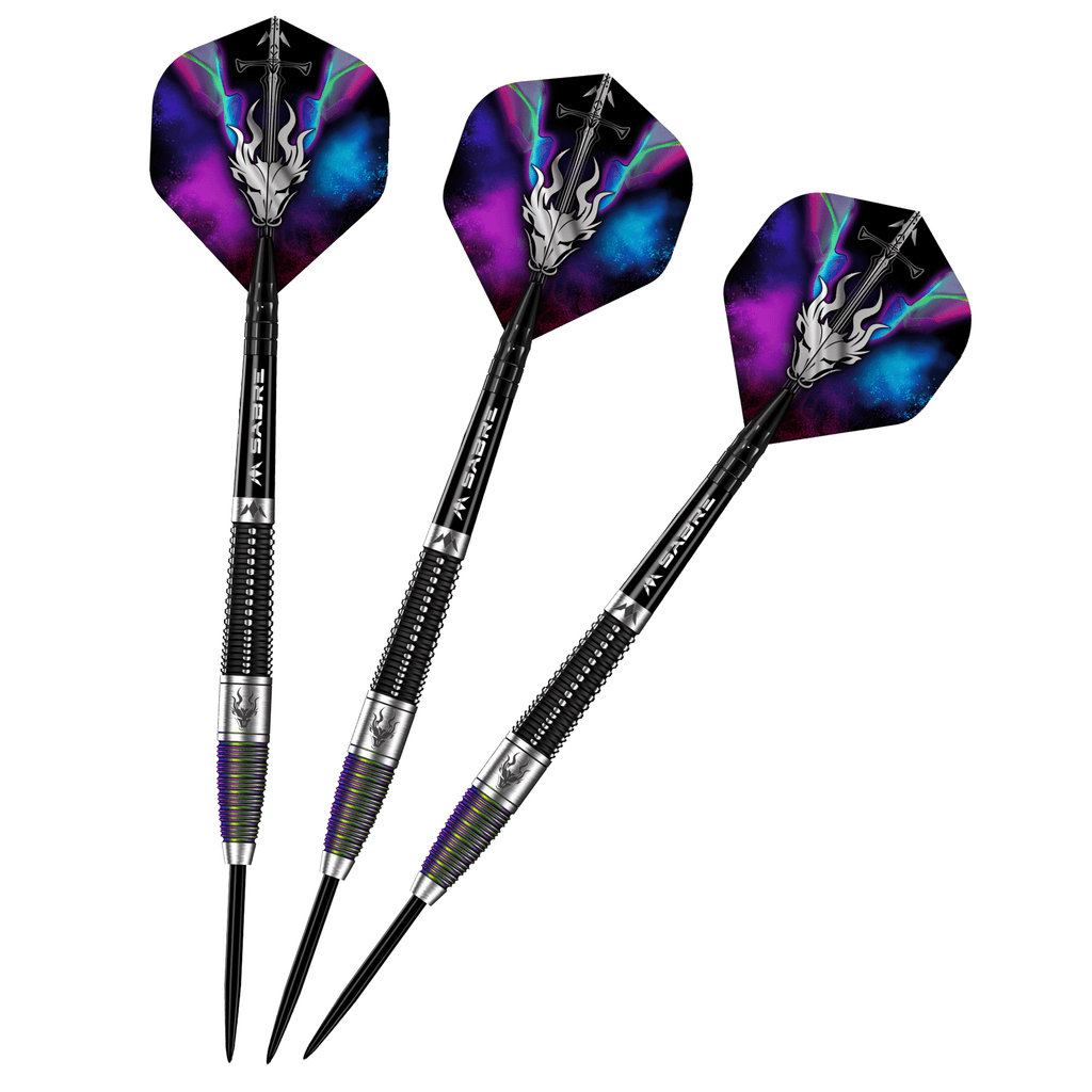 MISSION - Occult Darts - 90% Tungsten - Black & Coral PVD 23/25g