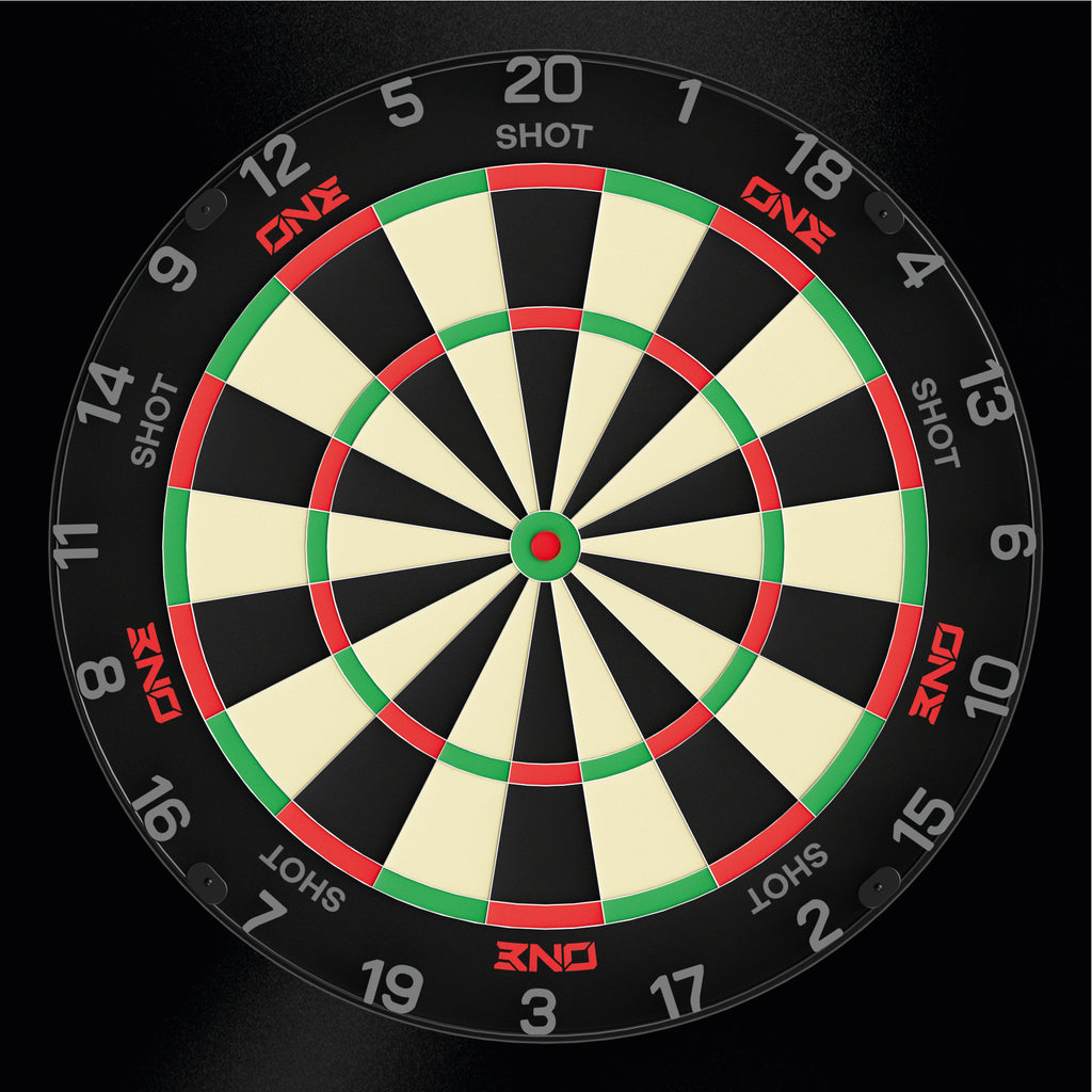 SHOT - ONE Dartboard  - Tournament Grade MGX Sisal