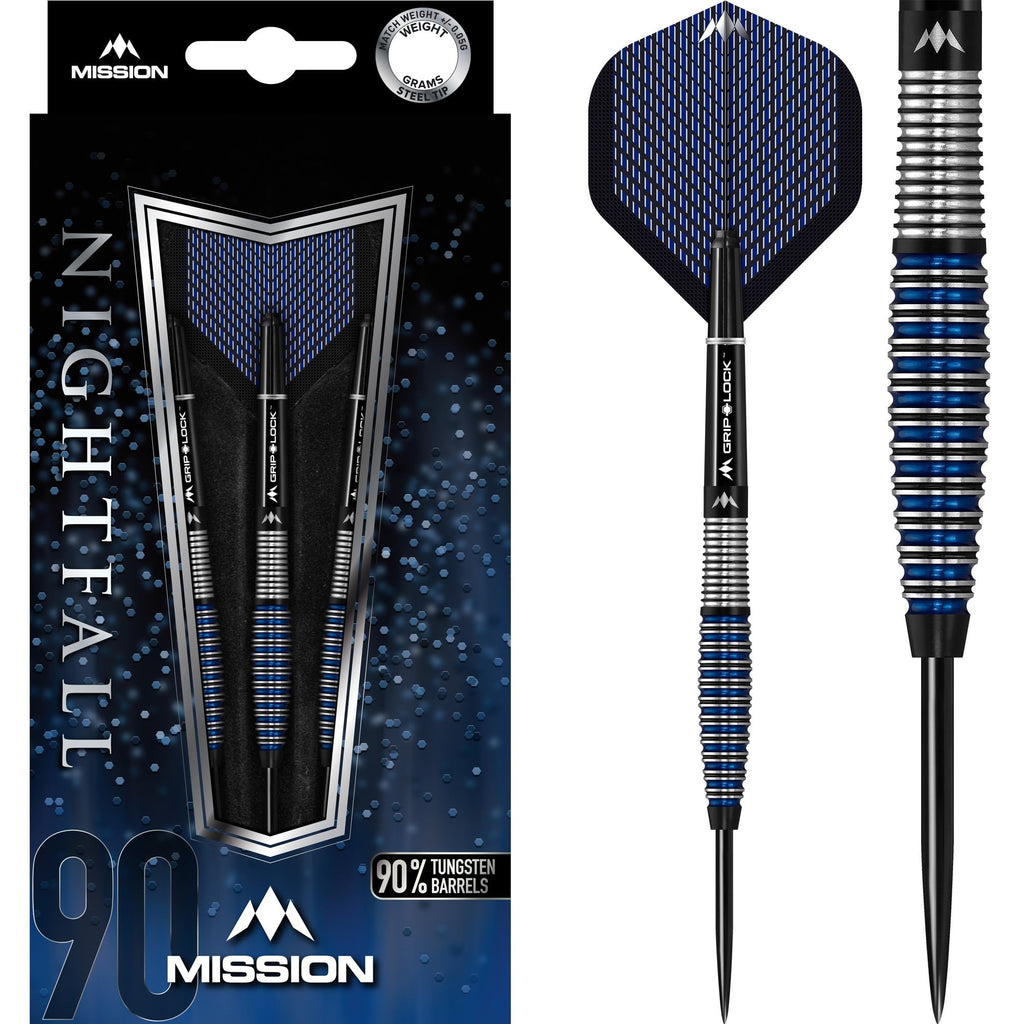 MISSION - Nightfall Darts M4 Curved - 90% Tungsten - 22/24/26g