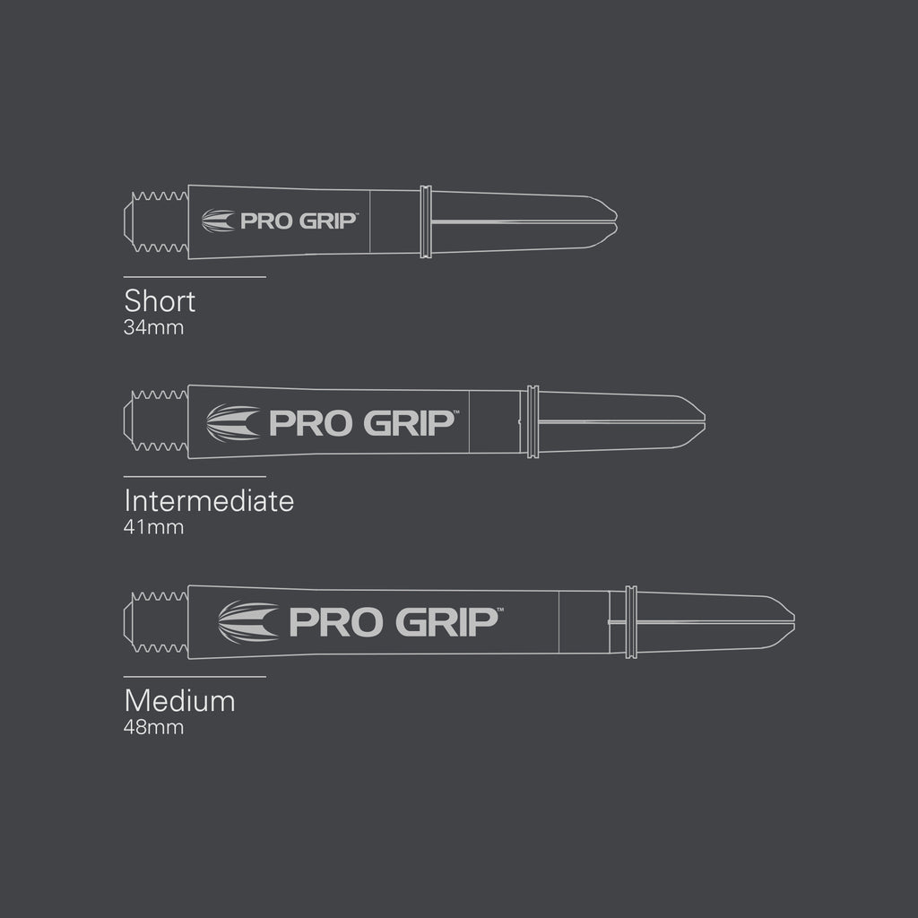 TARGET - Pro Grip SPIN Shaft MULTIPACK - BLACK